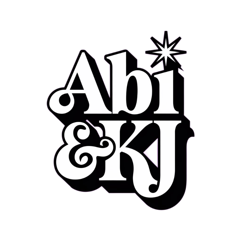 Abi & KJ Logo